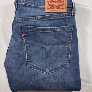 Levi's Women's Boyfriend Straight Leg Jeans - Classic Blue